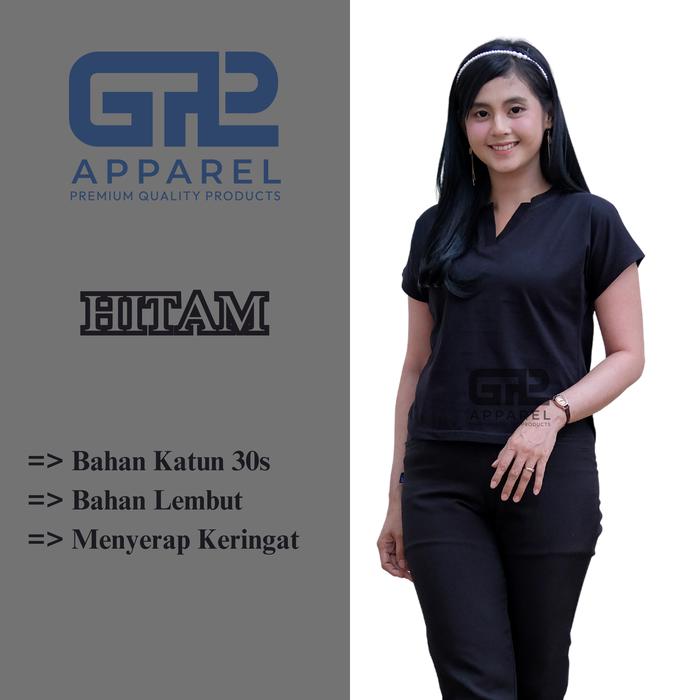 Gambar GPL APPAREL KAOS Wanita Crop Wangki Kaos Cewek Bahan Cotton Combed 30s PREMIUM - HITAM, M dari GPL APPAREL undefined Tokopedia
