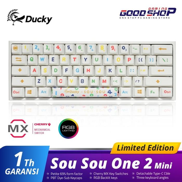 Duckyキーボード sou・souコラボ限定品 ducky one 2 mini sousouコラボ