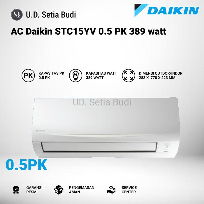 Jual AC Daikin 1/2 PK Standard AC Daikin FTC15YV14 Super Mini