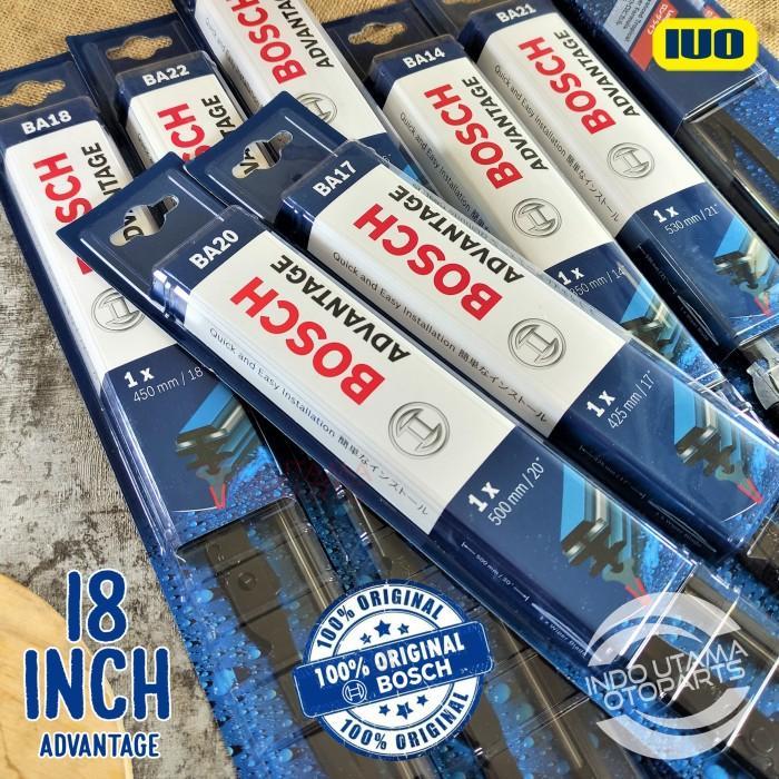 Gambar WIPER BLADE BOSCH ADVANTAGE 18 INCH (1PC) SATUAN BEST QUALITY - Warna dari JVS STORE01 undefined Tokopedia