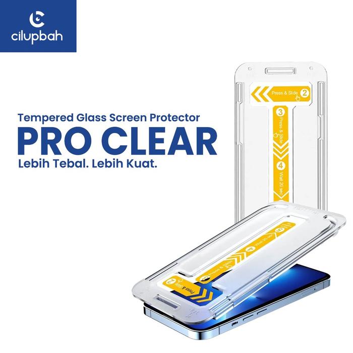 Gambar Cilupbah UltraFit Pro Tempered Glass Matte Anti Spy Screen Protector for iPhone X XR XS 11 12 13 14+ 15+ 16+ MINI PRO MAX - Pro Clear, iPhone X/XS/11 Pro dari Cilupbah ID Mall undefined Tokopedia
