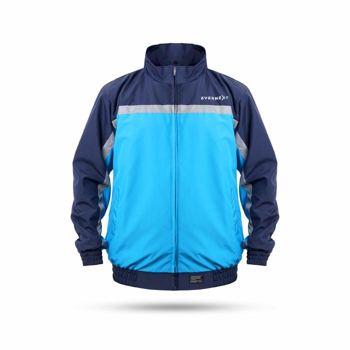 Gambar EVERNEXT Jaket Outdoor Pria Tracktop Cortex 2.0 Outer Pria Jaket Parasut Keren Pria Jaket Motor Windproof Jaket Casual Pria Waterproof Distro - NAVY BLUE, L dari EVERNEXT PROJECT undefined Tokopedia