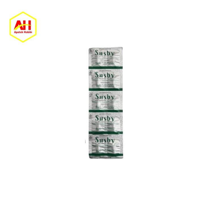 Gambar SUSBY SUPLEMEN MEMBANTU MELANCARKAN ASI 1 BOX ISI 30TAB - 1 STRIP dari Apotek Habibi undefined Tokopedia