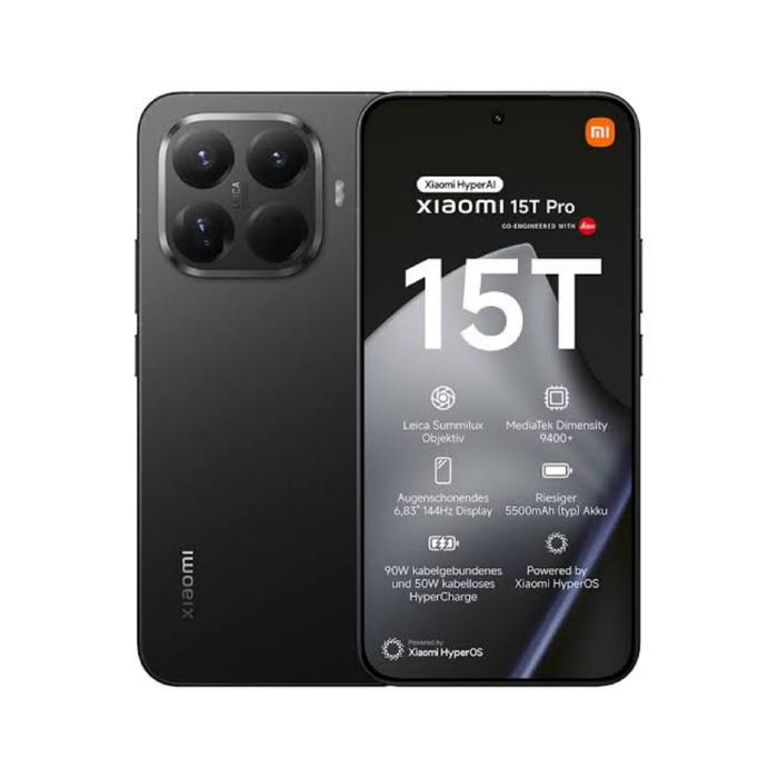 Gambar Xiaomi Mi 15T Pro 12/512GB Garansi Resmi Xiaomi Indonesia - Black dari Senjaya Selindo undefined Tokopedia