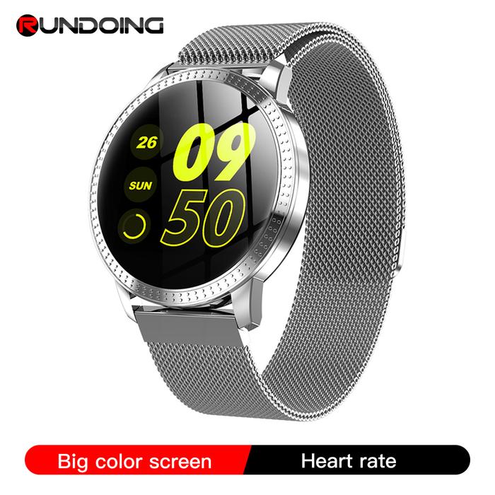 Jual RUNDOING CF18 Men Smart Watch Waterproof IP67 Blood Kota