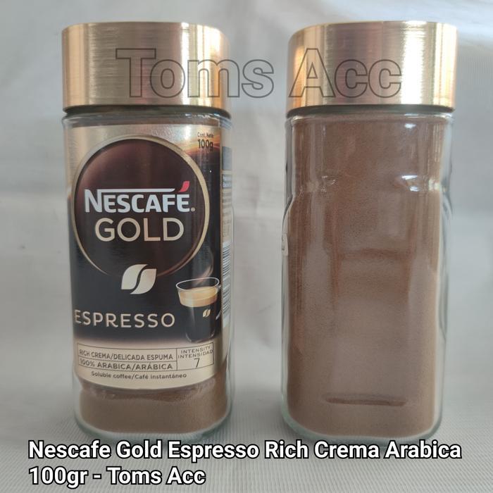 Ready Nescafe Gold Blend Espresso Rich Crema Arabica Coffee 100gr Ready Ya  Kak