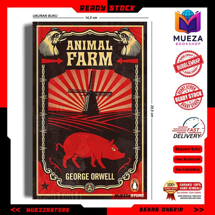 Gambar Animal Farm by George Orwell (English/Indonesia) - English dari muezabook undefined Tokopedia