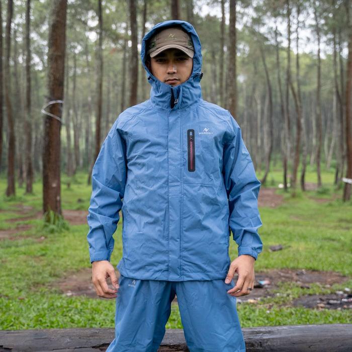 Gambar Raincoat / Jas Hujan Wildshell Sentani Series Part 2 - Denim, L dari WILDSHELL undefined Tokopedia