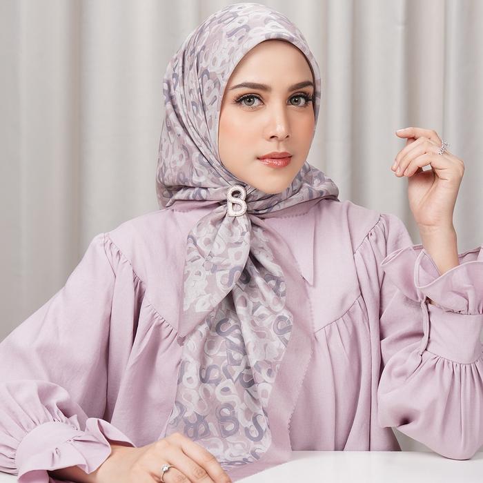 Gambar Buttonscarves Samla Multicolor Square - Smoothie dari Buttonscarves undefined Tokopedia