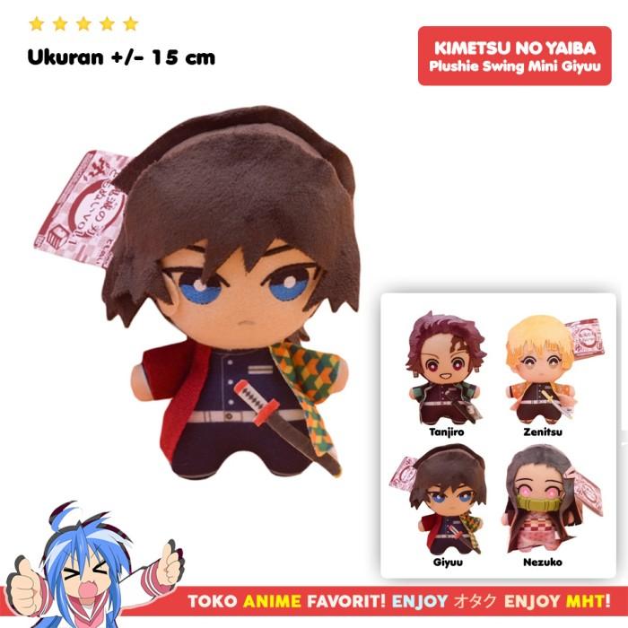 Gambar BONEKA ANIME KIMETSU NO YAIBA DEMON SLAYER MINI PLUSHIE DOLL TANJIRO -beriestro19 - Giyu Tomioka, sesuai gambar dari beriestro19 undefined Tokopedia
