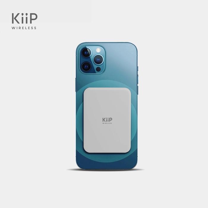 Gambar KiiP EW50 / EW-50 Wireless Powerbank Power Bank Magnetic Magsafe 15W Fast Charging 4200MaH - Abu-abu dari TokoTeknoPro Kota Administrasi Jakarta Utara Tokopedia