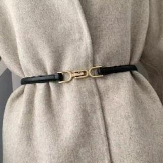 Gambar Haseena Ikat Pinggang Wanita Damara Thin Belt Adjustable Casual - Hitam dari Haseena.Store Kota Administrasi Jakarta Pusat Tokopedia