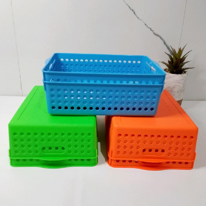 Gambar ( 6 pcs ) Keranjang square basket YOYO STAR 4,6 L SB -2128 / Keranjang kosmetik / keranjang serbaguna / tempat surat / tempat pensil dari RJP Plastik Store undefined Tokopedia