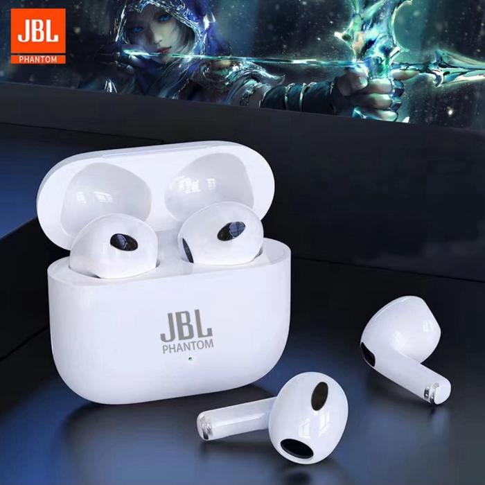 Gambar JBL Phantom Wireless Bluetooth 5.3 TWS Wifi Earphone Tanpa Informasi Tambahan dari Rumah Teman Warkop undefined Tokopedia