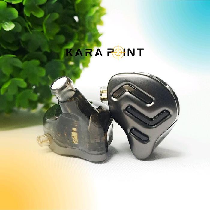 Gambar KZ ZNA Hybrid Dual Dynamic Driver iEM With Balanced Armature In Ear Monitor Detachable Driver With High Clarity Audio High Fidelity Sound Quality HiFi Stereo With Silver Plated Cable Earphone dari KaraPoint Tech Store undefined Tokopedia