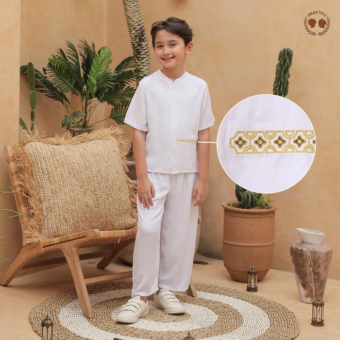 Gambar Marves Sabran Baju Koko Lebaran Anak Laki-laki Muslim Bahan Rayon Twill Usia 1 hingga 10 Tahun Lebaran 2026 - Cannary Yellor, 1 - 2 Tahun dari Marves Baby Kota Administrasi Jakarta Barat Tokopedia