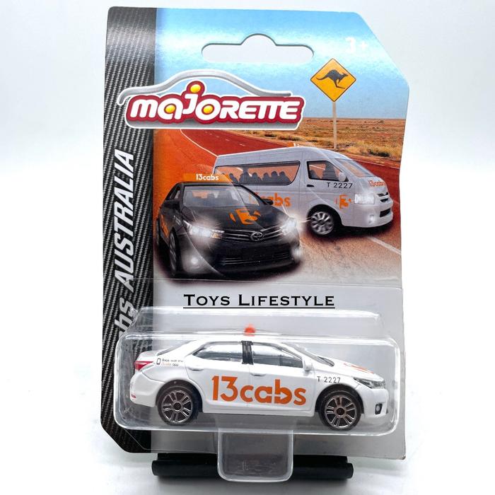 Gambar Mobil Majorette Diecast - Taksi Toyota Corolla Altis Taxi Series 1:64 - 13 Cabs Putih dari Toys Lifestyle undefined Tokopedia