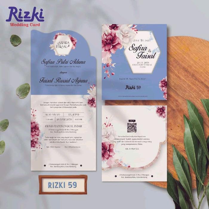 Gambar cetak undangan motif rizki 59 minimal older 100 lembar bahan kertas bc dari Nabil mandiri undefined Tokopedia