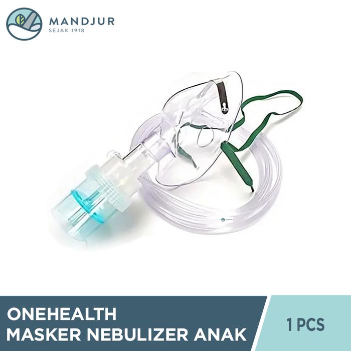 Gambar Onehealth Masker Nebulizer Anak - Masker Uap Anak dari Apotekmandjurofficial undefined Tokopedia