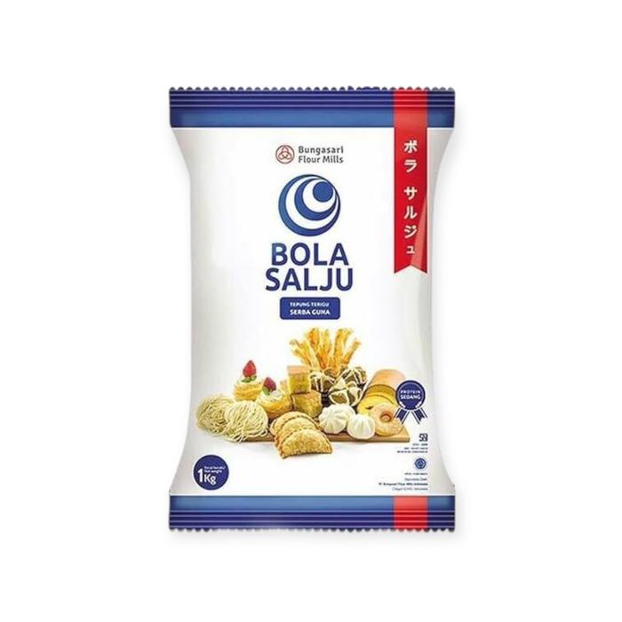 Gambar ￼Bola Salju Tepung Terigu Protein Sedang 1Kg Tepung Terigu Serbaguna dari Panda Global undefined Tokopedia