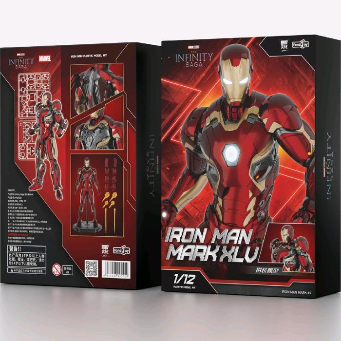 Gambar Fondjoy Ironman Iron man mark 45 model kit 1/12  action figure dari ZFclone undefined Tokopedia