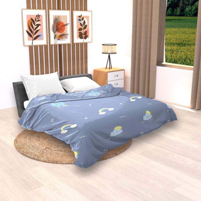 Gambar Selimut Bulu 160x200 cm Anti Alergi Hangat Tebal - Ukeyyo Adela Series - CLOUDY dari Adela Sprei & Bedcover undefined Tokopedia