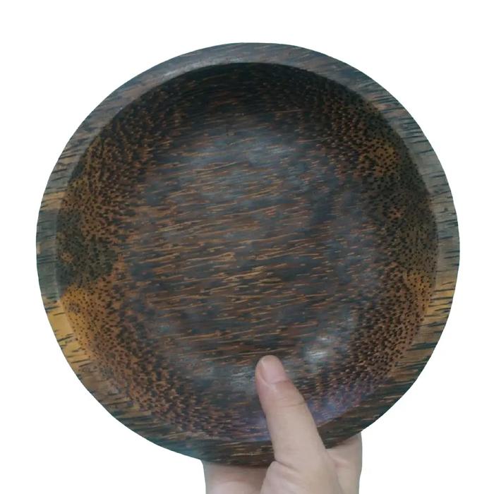 Gambar Cobek saja kayu aren,cobek kayu aren,cobek kayu - Bulat Diameter 22cm dari Tiga arah undefined Tokopedia