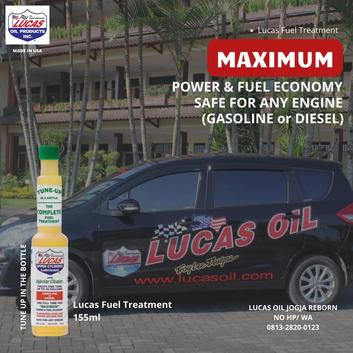 Gambar LUCAS OIL FUEL TREATMENT 155ml dari Lucas Oil Yogyakarta undefined Tokopedia