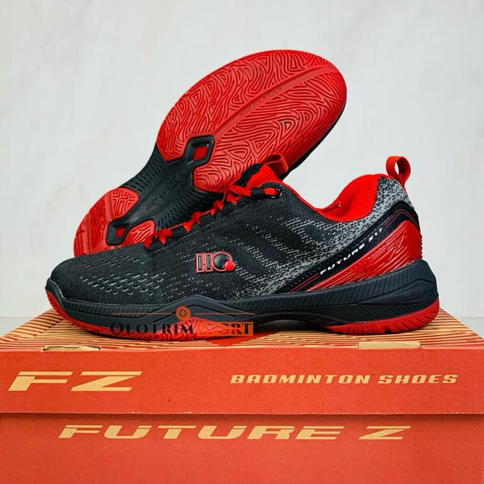 Gambar Sepatu Badminton HiQua Future Z Original 100% - Black Grey, 38 dari hypesurfstores undefined Tokopedia