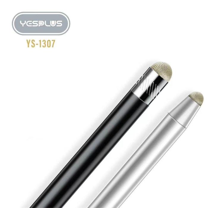 Gambar Pensil Pintar YESPLUS YS-1307 Mata Besar Untuk Tablet dan Mata Kecil untuk Gawai Kecil - SILVER dari YESPLUS MALL undefined Tokopedia