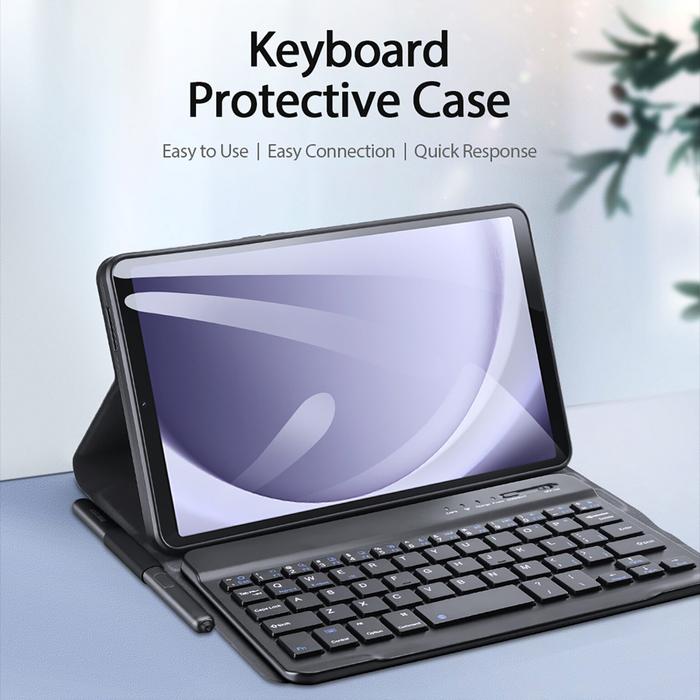 Gambar Dux Ducis Case Compatible for Keyboard Bluetooth Samsung Tab A11 Plus | Tab A9 | Tab A9 Plus - TK Series Cover Casing - Tab A9 dari Gojali.id undefined Tokopedia
