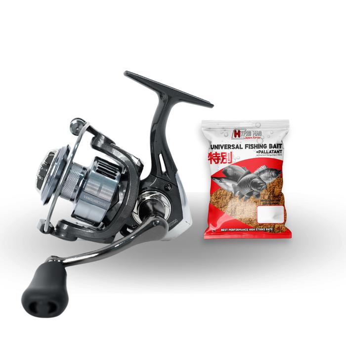 Gambar [SPESIAL BUNDLING REEL + UMPAN] SEAKINGS VANGUARD REEL PANCING METAL POWER HANDLE SW ONEWAY 4+1 BB MAX DRAG 21KG LAUT DAN UMPAN PANCING PELET IKAN AIR TAWAR HYPROMAG UNIVERSAL FISHING BAIT 250GR COCOK UNTUK SEMUA JENIS IKAN TAWAR - 1000 dari sahabatpancing88 undefined Tokopedia