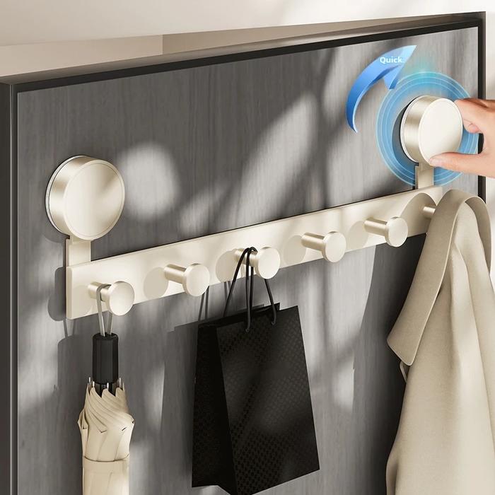 Gambar Super Suction Cup Waterproof Coat Hooks Wall Mount Removable and Detachable Coat Rack Heavy Duty Wall Hooks for Bathroom Bedroom dari komag shop undefined Tokopedia