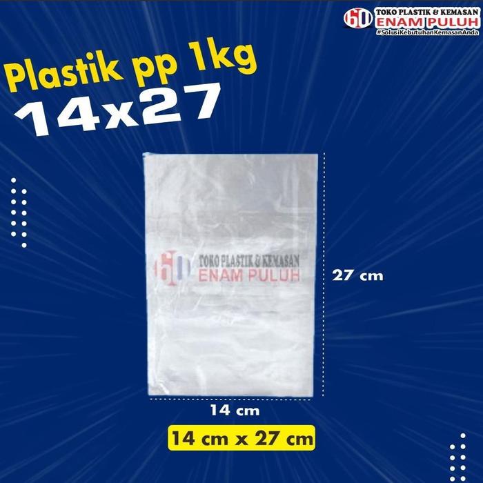 Gambar Kantong Plastik PP Kiloan Bening  / Plastik Bening hemat bahan PP - 1 kg dari plastik60 undefined Tokopedia