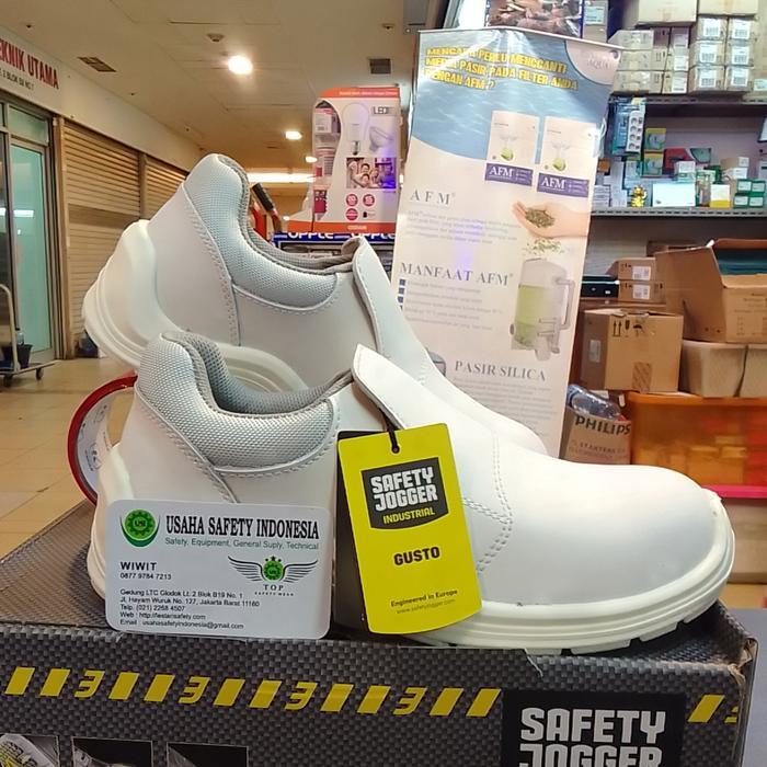 Gambar SEPATU SAFETY JOGGER GUSTO S2 ORIGINAL 100% PUTIH /TERMURAH 100% - 38 dari Alam Yuliawati Market undefined Tokopedia