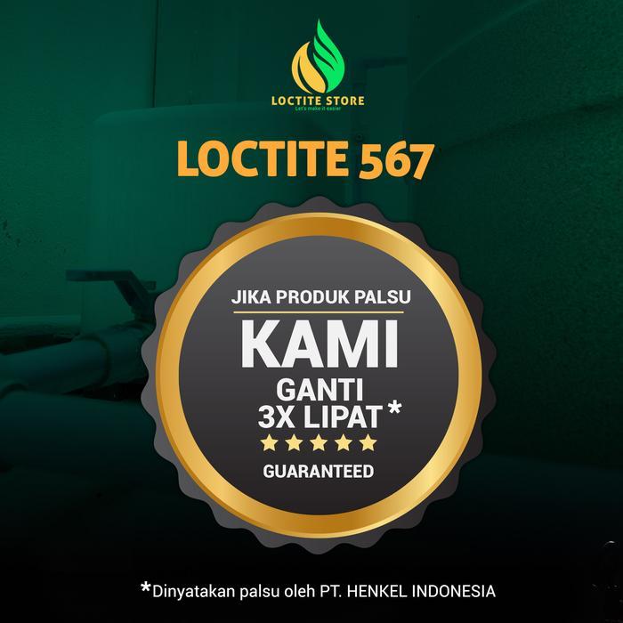 Gambar Sealant Pencegah Kebocoran Cairan Dan Gas Pada Ulir Loctite 567 50Ml dari Anker Official undefined Tokopedia