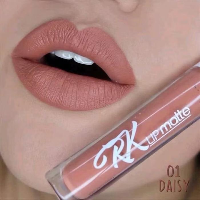 Gambar Lipstik Liquid Matte Original RK - Waterproof, Warna Nude Soft & Natural - Liptint, Glaze, Lipgloss, Lasting Lasting - 01 dari tukuhkosmetik undefined Tokopedia