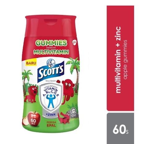 Gambar Exp DEC 2027 Scott's Scott Scotts DHA Gummies Multivitamin Orange Strawberry Blackcurrant Mango Tropical Apple Cod Liver Oil 100 - Isi15pcOrangeAug'25 dari Alwieh Store undefined 4 Tokopedia