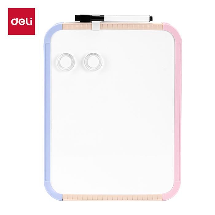 Gambar Deli Mini Whiteboard / Papan Tulis Anak Kecil EV358 - Warna A dari Deli.Indonesia undefined Tokopedia