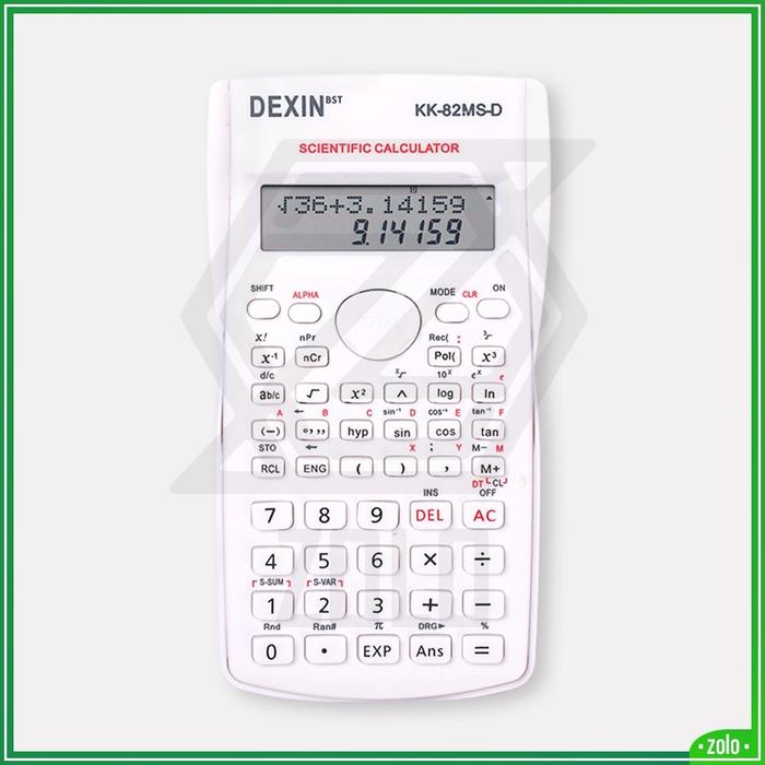 Jual [zolo] DEXIN Kalkulator Sekolah Scientific Calculator 240 Function ...