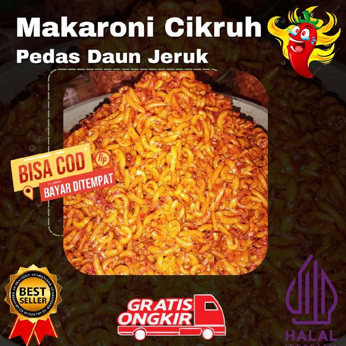 Gambar Makaroni Cikruh Pedas Daun Jeruk 1 Kg Makanan Viral Khas Purnama Snack.33 - 250gram dari Purnama Snack.33 undefined Tokopedia