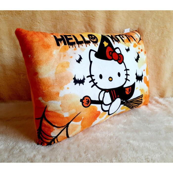 Gambar Bantal Hello Kitty, Banta Sofa Persegi Hello Kitty, HK Ver2 - HK110 dari kaarmes undefined Tokopedia