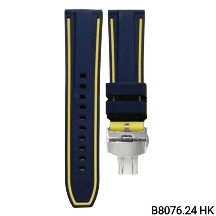 Gambar Tali Jam Tangan 24 MM Strap Rubber Quick Release Soft Silicone 8076.24 Buckle Stainless Watch Watches - B 8076.24 HK dari Watch Band N strap undefined Tokopedia