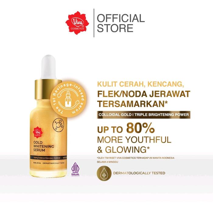 Gambar Viva Gold Whitening Serum NEW! Viva Gold Whitening Serum dari Beyoutypop Store_NEW undefined Tokopedia