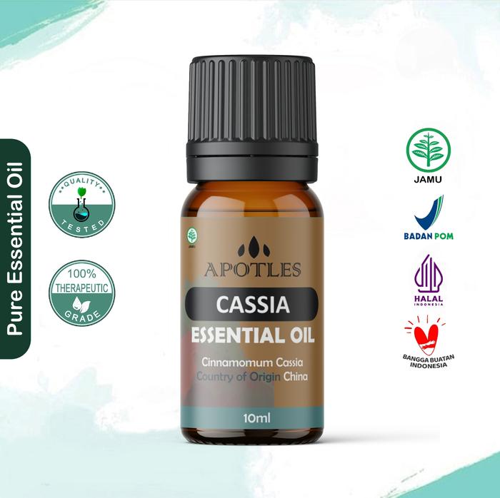 Gambar Cassia Essential Oil - Minyak Aromaterapi Kayu Manis Cina Murni 10ml dari Apotles undefined Tokopedia