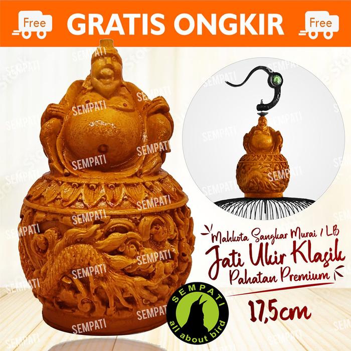 Gambar SEMPATI PION SANGKAR BURUNG LOVEBIRD MURAI PLECI KLASIK UKIR FIBER GOLD MOTIF DEWA GENDUT PION KANDANG BURUNG WARNA EMAS AKSESORIES GANTUNGAN SANGKAR BURUNG KENARI KOTAK ANIS CIBLEK dari jasko storee undefined Tokopedia
