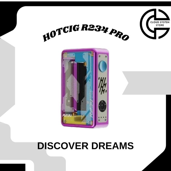 Promo HOTCIG R234 PRO BOX MOD AUTHENTIC BY HOTCIG X VAPEBOSS - DISCOVER ...