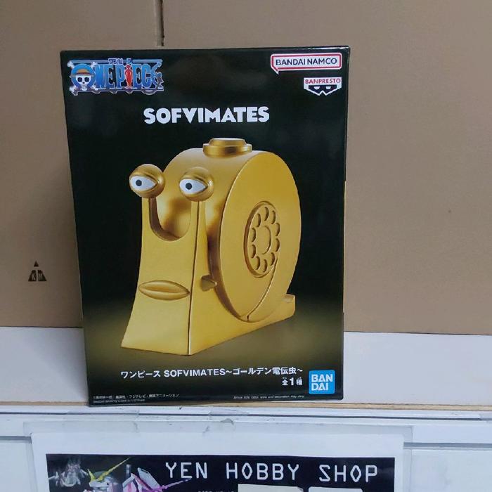 Gambar ONE PIECE SOFVI MATES GOLDEN DEN DEN MUSHI 28930 (ORIGINAL BANDAI) dari Yen Hobby Shop undefined Tokopedia