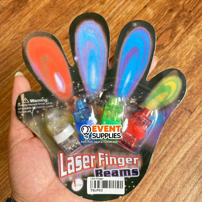 Gambar [4 PCS] Laser Finger Lampu Jari Warna-Warni Karnaval Party Pawai Ramadhan Senter Jari - LED Finger dari Event Supplies undefined Tokopedia