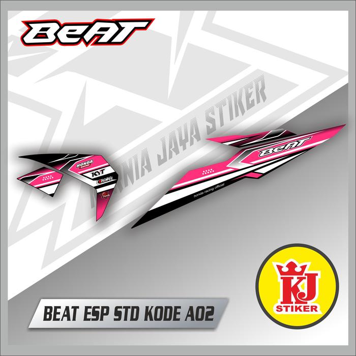 Gambar Stiker Motor BEAT ESP STD Stiker Striping Motor BEAT ESP STD Kode A02 - A, VINYLE dari KURNIA JAYA STIKER undefined Tokopedia